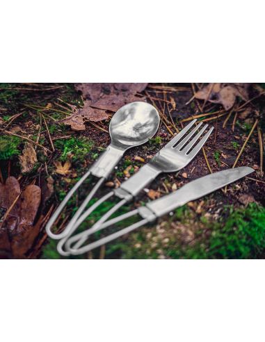 Sztućce turystyczne ze stali nierdzewnej 3w1 Neo Tools - 63-148 - NEO Tools - 8
