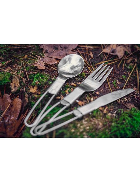 Sztućce turystyczne ze stali nierdzewnej 3w1 Neo Tools - 63-148 - NEO Tools - 8