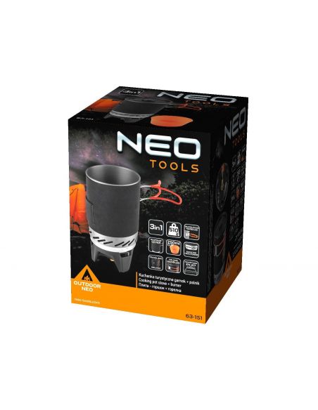 Kuchenka turystyczna garnek + palnik Neo Tools - 63-151 - NEO Tools - 13