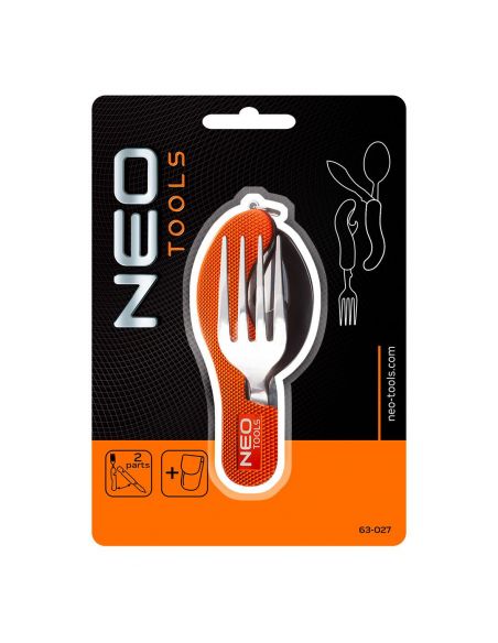 Scyzoryk sztućce turystyczne ze stali nierdzewnej 3 w 1 Neo Tools - 63-027 - NEO Tools - 5