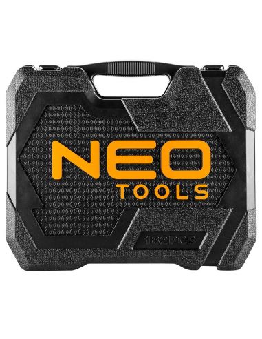 Zestaw kluczy nasadowych 1/2" 3/8" 1/4" 182 el. Neo Tools - 08-680 - NEO Tools - 10