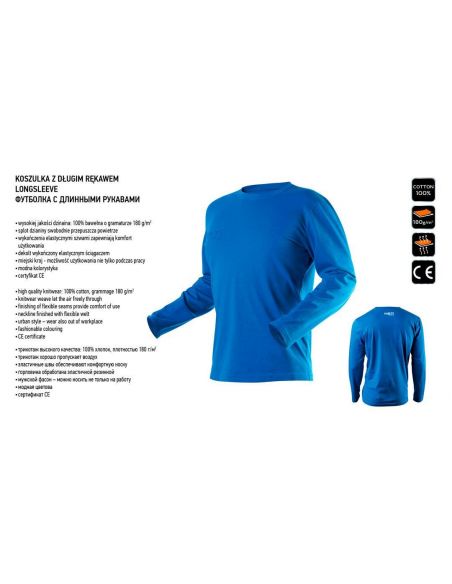 T-shirt roboczy z długimi rękawami Neo Tools HD+ - 81-617 - NEO Tools - 4