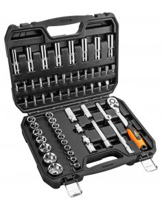 Zestaw kluczy nasadowych 1/2" 58 el. Neo Tools - 08-663 - NEO Tools - 1