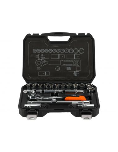 Zestaw kluczy nasadowych 1/2" 20 el. Neo Tools - 08-661 - NEO Tools - 3