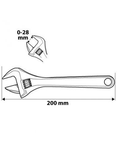 Klucz nastawny 200 mm Neo Tools - 03-028 - NEO Tools - 5