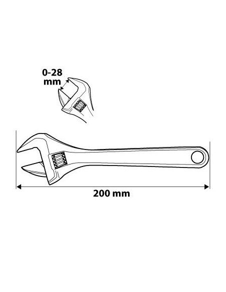 Klucz nastawny 200 mm Neo Tools - 03-028 - NEO Tools - 5