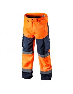 Wodoodporne spodnie robocze softshell ostrzegawcze Neo Tools - 81-751 - NEO Tools - 1