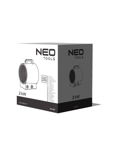 Nagrzewnica elektryczna regulowana 2 kW Neo Tools - 90-065 - NEO Tools - 7