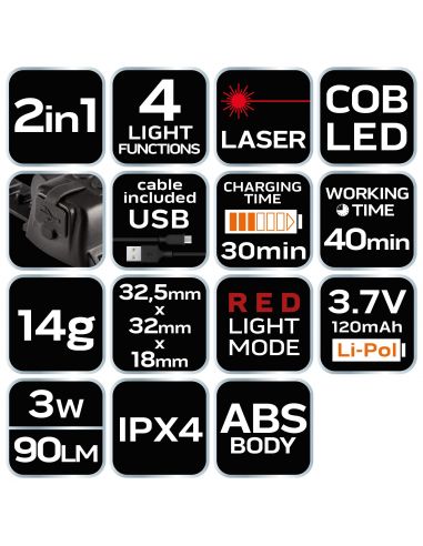 Latarka punktowa na palec Neo Tools - 99-078 - NEO Tools - 7