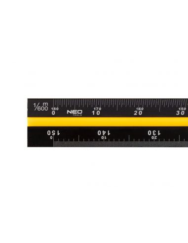 Linijka trójkątna skalówka 30 cm Neo Tools - 72-205 - NEO Tools - 7