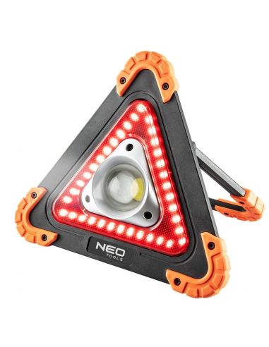 Lampa bateryjna 2w1 trójkąt ostrzegawczy Neo Tools - 99-076 - NEO Tools - 1