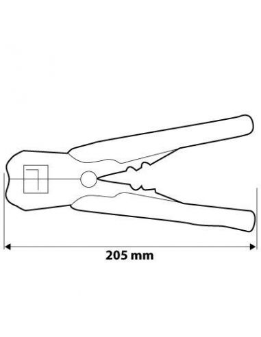 Automatyczny ściągacz izolacji, czołowy 205 mm Neo Tools - 01-500 - NEO Tools - 4