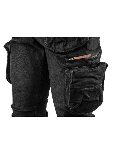 Spodnie robocze jeansowe Neo Tools Denim czarne - 81-233 - NEO Tools - 6
