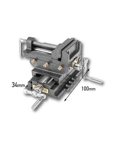 Imadło maszynowe krzyżowe dwuosiowe Neo Tools - 35-035 - NEO Tools - 8
