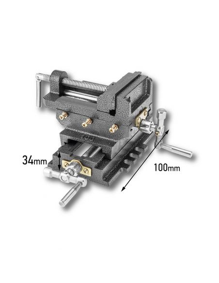 Imadło maszynowe krzyżowe dwuosiowe Neo Tools - 35-035 - NEO Tools - 8