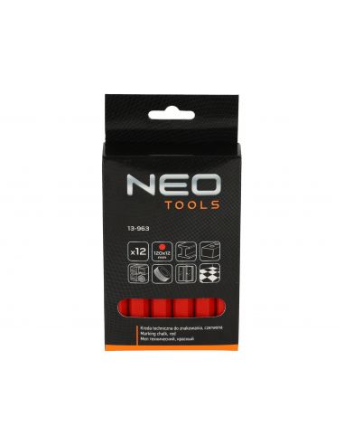 Kreda techniczna 12 szt. (czerwona) Neo Tools - 13-963 - NEO Tools - 4