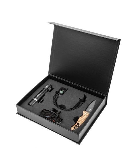Zestaw survivalowy latarka czołowa + nóż + bransoletka Neo Tools - 63-033 - NEO Tools - 3