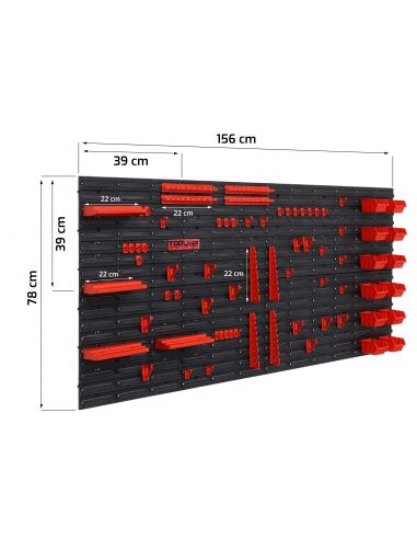 Tablica narzędziowa Toolbox System Wall Mix 160x80 - TS.W.160.080.M_px - Toolbox System - 9