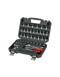 Zestaw kluczy nasadowych 1/4" 43 el. Proline - 58843 - Proline - 1