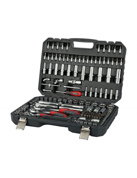 Zestaw kluczy nasadowych 1/4" 1/2" 3/8" 150 el. Proline - 588150 - Proline - 1