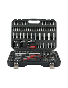 Zestaw kluczy nasadowych 1/4" 1/2" 3/8" 150 el. Proline - 588150 - Proline - 1 2
