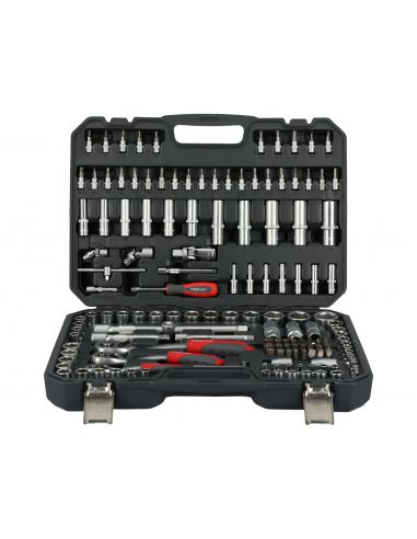 Zestaw kluczy nasadowych 1/4" 1/2" 3/8" 150 el. Proline - 588150 - Proline - 2