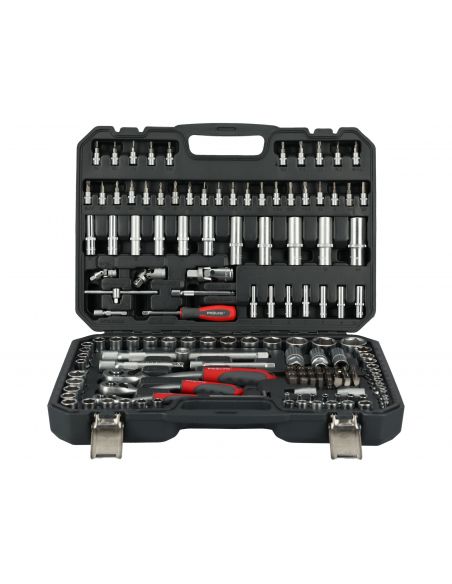 Zestaw kluczy nasadowych 1/4" 1/2" 3/8" 150 el. Proline - 588150 - Proline - 2
