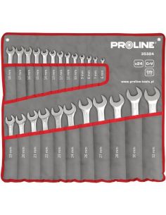 Klucze płasko-oczkowe Proline 6-32 mm 24 el. - 35324 - Proline - 1
