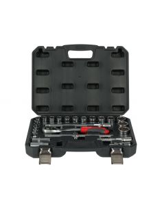 Zestaw kluczy nasadowych 1/2" 25 el. Proline - 58825 - Proline - 1 2
