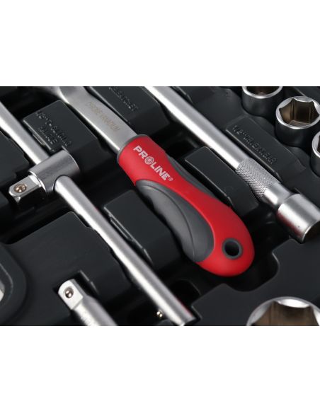 Zestaw kluczy nasadowych 1/2" 25 el. Proline - 58825 - Proline - 5