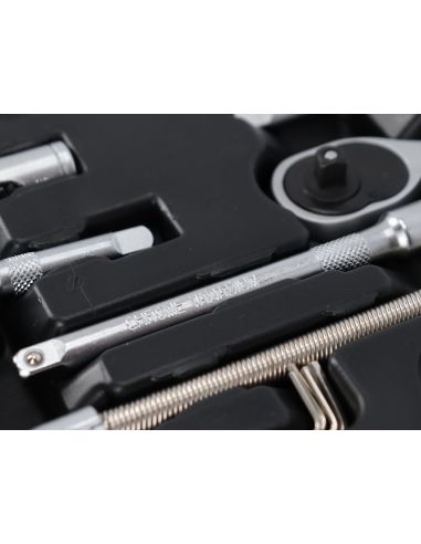 Zestaw kluczy nasadowych 1/4" 46 el. Mega - 58046 - Mega - 4