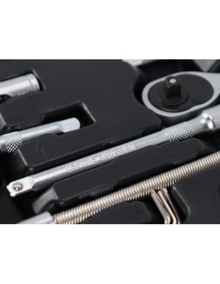 Zestaw kluczy nasadowych 1/4" 46 el. Mega - 58046 - Mega - 4