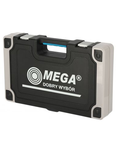 Zestaw kluczy płaskich i nasadowych 1/4" 1/2"  91 el. Mega - 58091 - Mega - 7