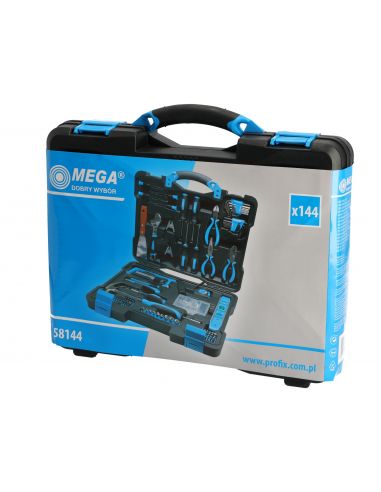 Zestaw narzędzi 144 el. Mega - 58144 - Mega - 8
