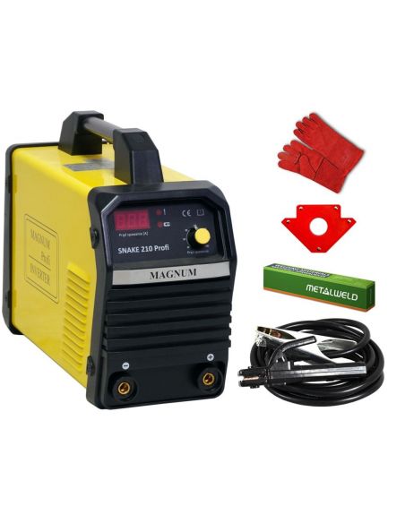 Spawarka Magnum Snake 210 Profi - zestaw - U I SNA 210 2-G - Magnum - 2