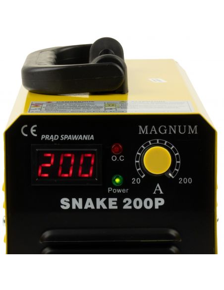 Spawarka Magnum Snake 200 PS - zestaw - U I SNA 200PS-G - Magnum - 6