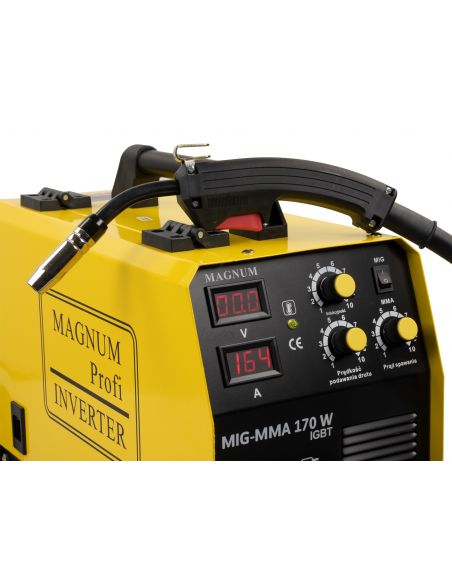 Spawarka Magnum MIG 170 W MMA IGBT - zestaw - U MI 170W MMA-G - Magnum - 7