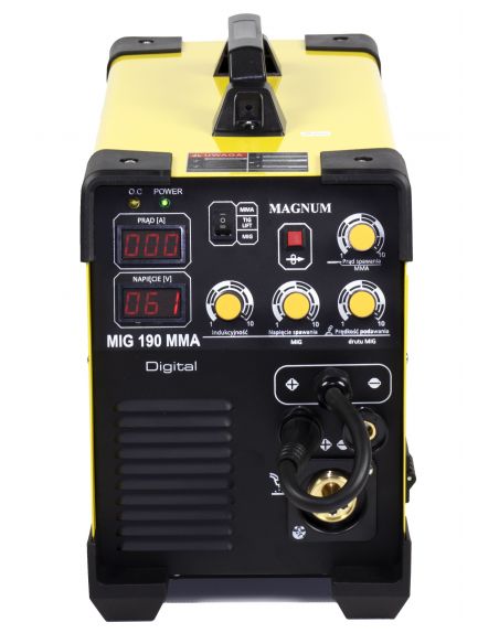 Spawarka Magnum MIG 190 II MMA new design - zestaw - U MI 190MMAND-G - Magnum - 7