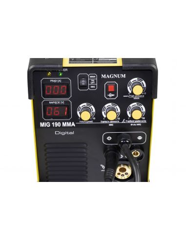 Spawarka Magnum MIG 190 II MMA new design - zestaw - U MI 190MMAND-G - Magnum - 14