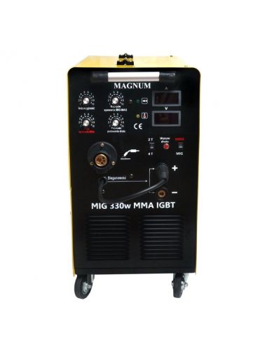 Spawarka Magnum MIG 330 W MMA IGBT - zestaw - U MI 330 WIGB-G - Magnum - 6