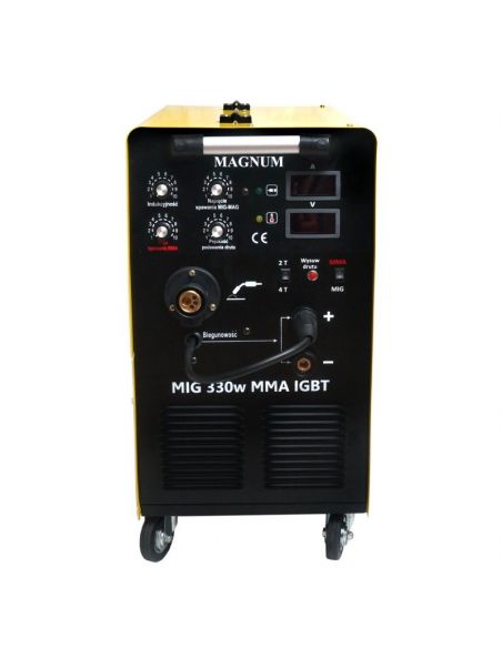 Spawarka Magnum MIG 330 W MMA IGBT - zestaw - U MI 330 WIGB-G - Magnum - 6