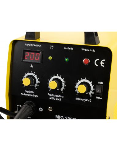 Spawarka Magnum MIG 200/2 MMA KN - zestaw - U MI 200/2 KN-G - Magnum - 7
