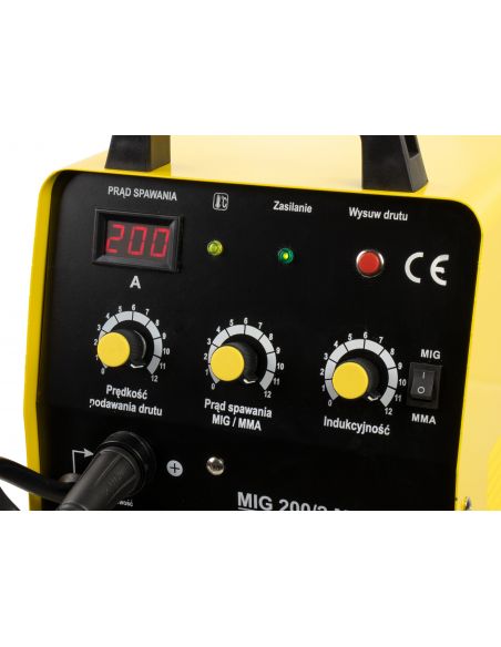 Spawarka Magnum MIG 200/2 MMA KN - zestaw - U MI 200/2 KN-G - Magnum - 7