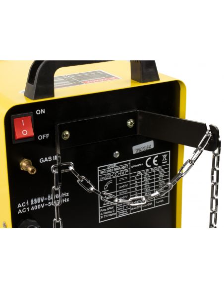 Spawarka Magnum MIG 200/2 MMA KN - zestaw - U MI 200/2 KN-G - Magnum - 13