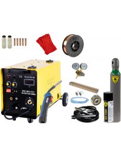 Spawarka Magnum MIDI MIG 210/2 MMA - zestaw - U MI 210/2MMA-G - Magnum - 3