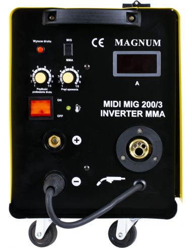 Spawarka Magnum MIDI MIG 210/2 MMA - zestaw - U MI 210/2MMA-G - Magnum - 7