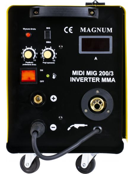 Spawarka Magnum MIDI MIG 210/2 MMA - zestaw - U MI 210/2MMA-G - Magnum - 7