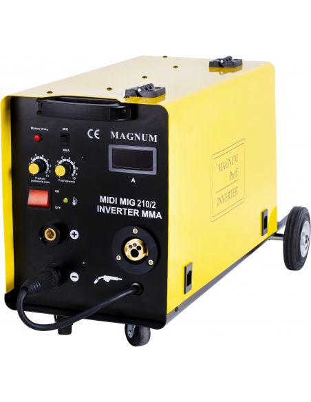 Spawarka Magnum MIDI MIG 210/2 MMA - zestaw - U MI 210/2MMA-G - Magnum - 12