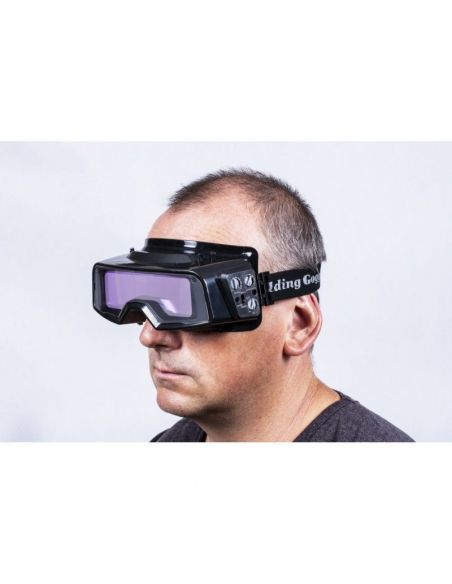 Automatyczne gogle spawalnicze Magnum R100+ z osłoną twarzy - POS-M-R100+ - Magnum - 3