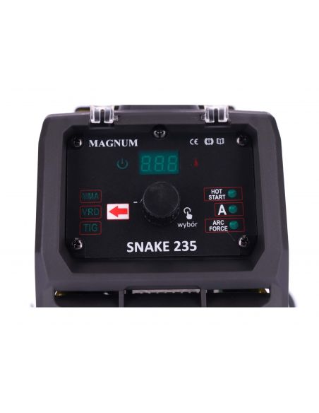 Spawarka Magnum Snake 235 IGBT - zestaw - U I SNA 235-G - Magnum - 4